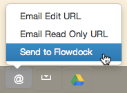 Send to Flowdock