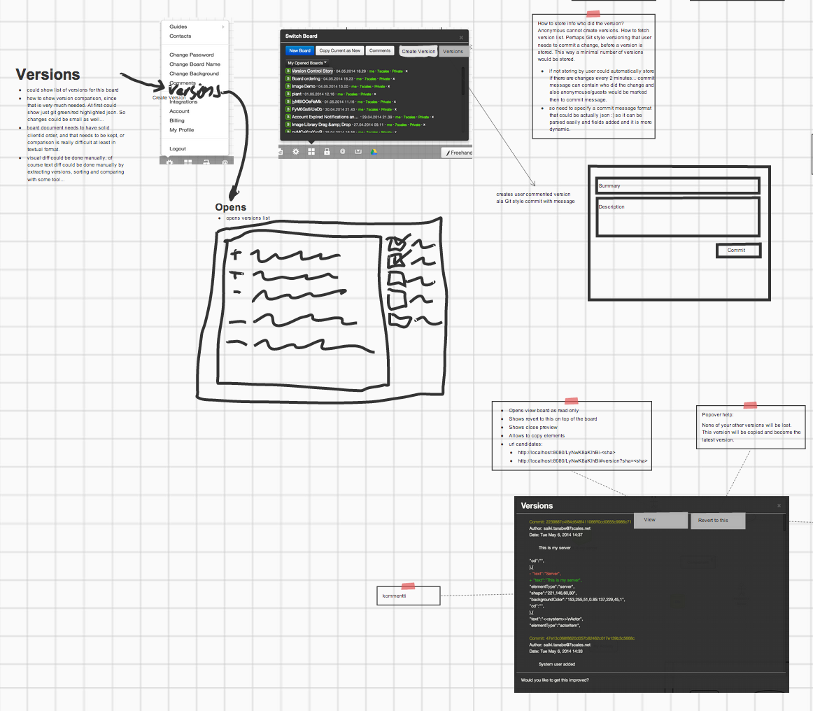 Sketch Design User Interface Sketch